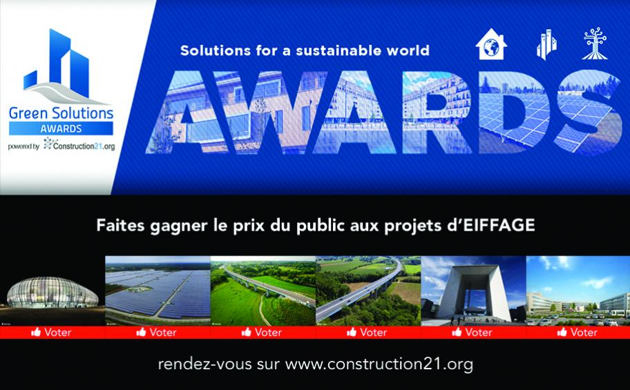 Deadline vote for the « Green Solutions Awards » is the 5th of September!