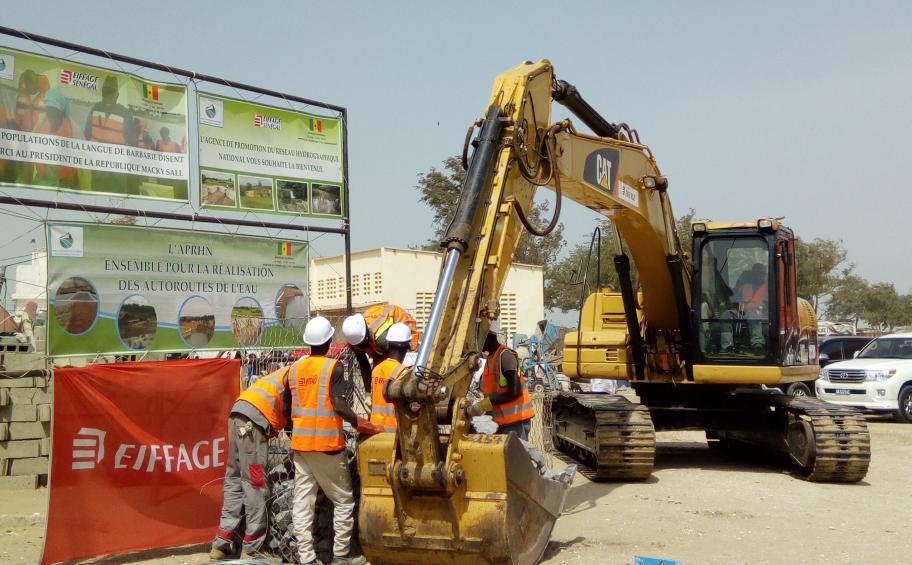 Coastal protection work launched in Saint-Louis du Senegal