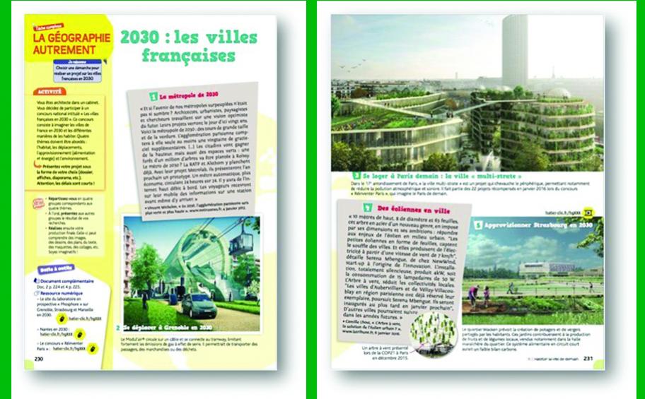 Le laboratoire Phosphore d'Eiffage entre dans les manuels scolaires !