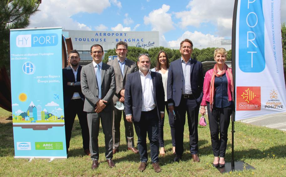 Toulouse-Blagnac Airport installs its first green hydrogen station