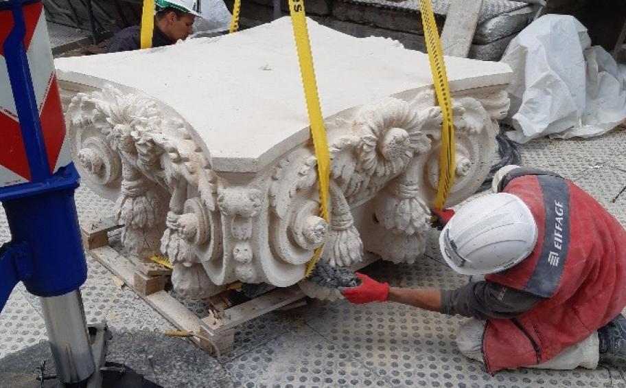 Pradeau Morin is restoring the Saint-Eustache Church, a jewel of French heritage.