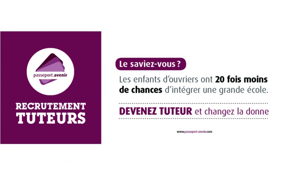 Passeport Avenir : envie de partager votre expérience avec des jeunes issus de milieux modestes ?