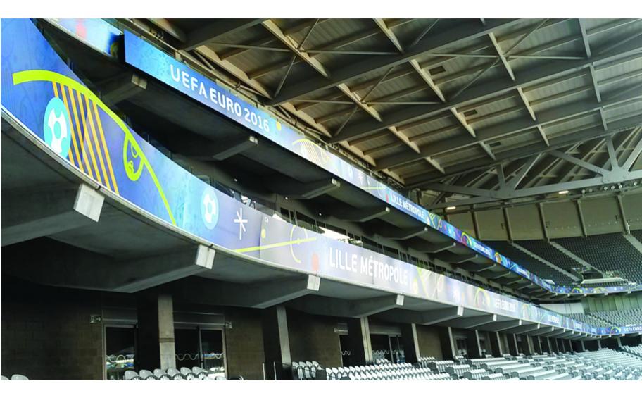 Le stade Pierre-Mauroy à l’honneur pour l’Euro 2016 de football