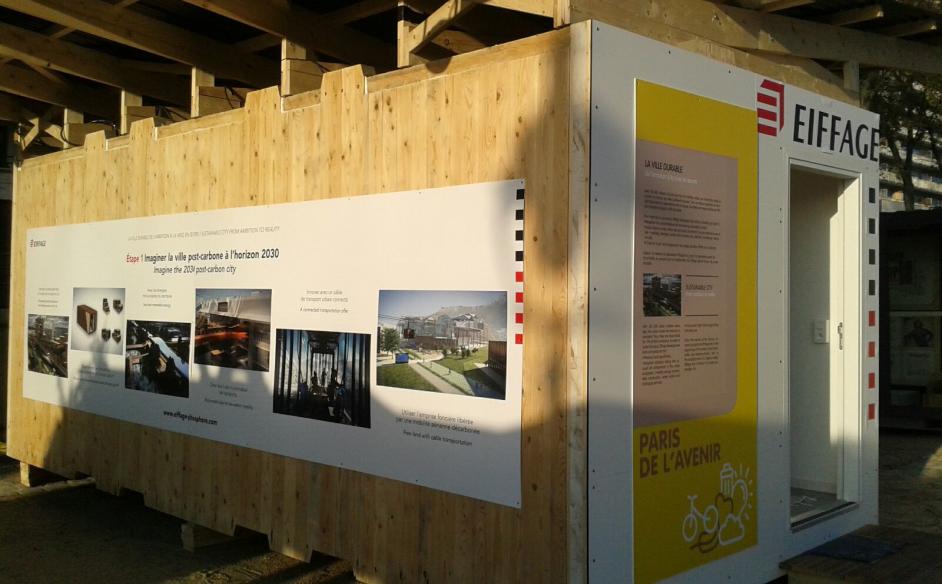 COP 21: Eiffage était présent sur plusieurs lieux clés