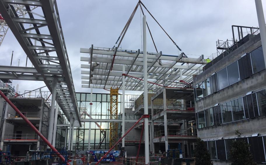 Eiffage Metal marks another milestone on the Michelin Urbalad project
