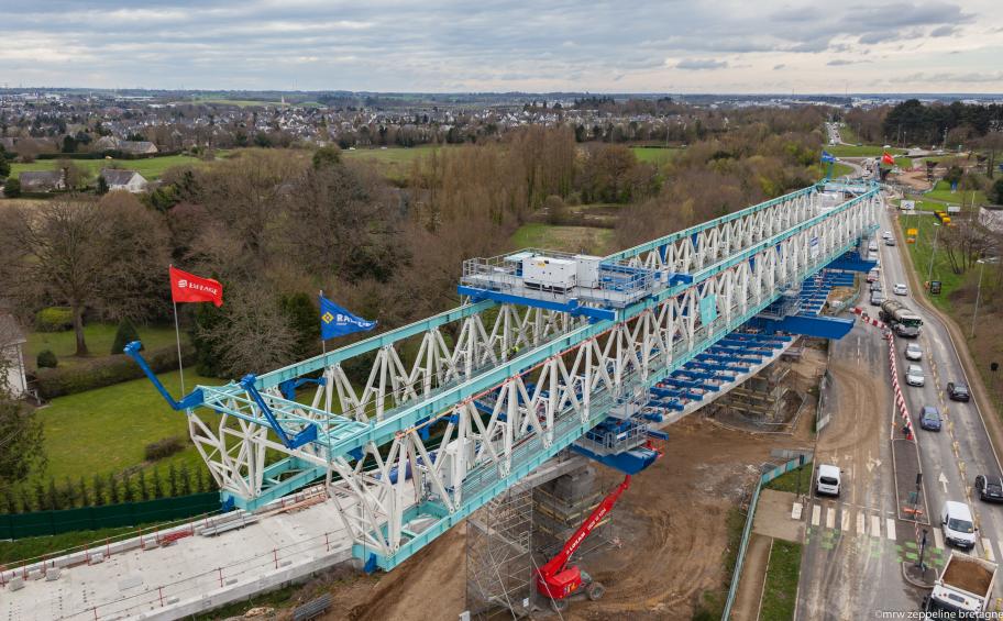 Rennes Metro Viaduct: the first of its kind in the world