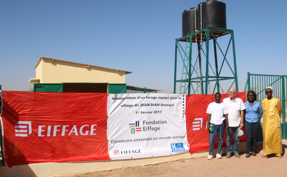 Eiffage Foundation and “Hydraulique sans Frontières”: water for all in Diam Diam, Senegal