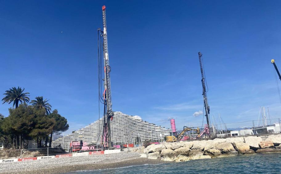 Coeur Marina, le début des travaux