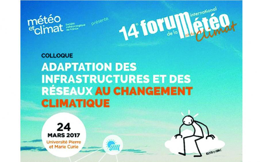 Eiffage is taking part in the international symposium on “Adapting infrastructure and networks to climate change” on 24 March 2017