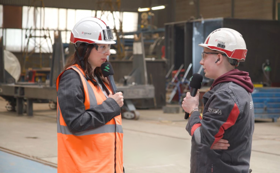 Go behind the scenes at the Eiffage Métal plant in Lauterbourg (67)