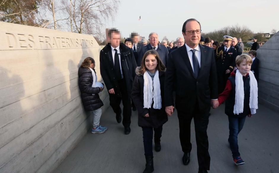 Eiffage Génie civil a réalisé le gros œuvre du monument des Fraternisations inauguré le 17 décembre par François Hollande.