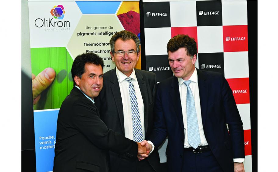 Eiffage signs a strategic cooperation agreement with the start-up OliKrom