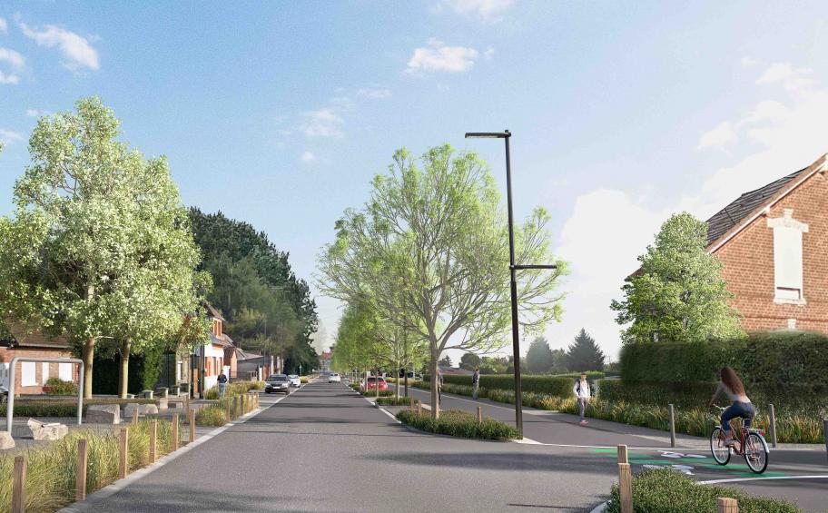 Valenciennes Métropole entrusts Expercité with burying networks on the Cuvinot housing estate