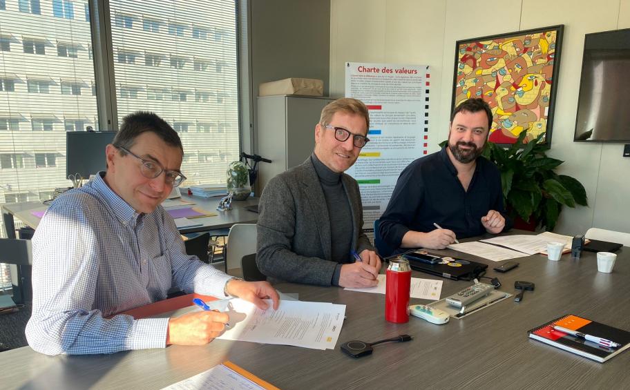 Eiffage Construction, Demcy and Cycle Up enter into an operational collaboration to develop channels for the reconditioning of reused materials