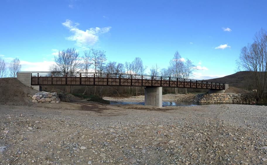 Eiffage Génie Civil : official opening of a new bridge on the River Hers