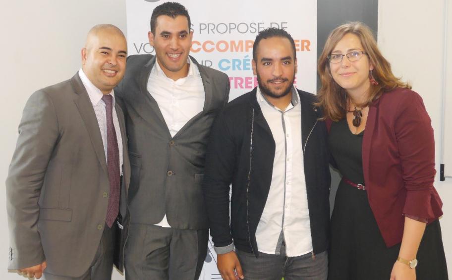 Positive Planet : supporting job seekers who set up their own businesses in disadvantaged neighbourhoods