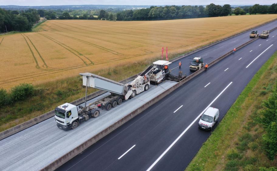 The Department of Orne (61) has chosen Biophalt® for the maintenance of the RD 924