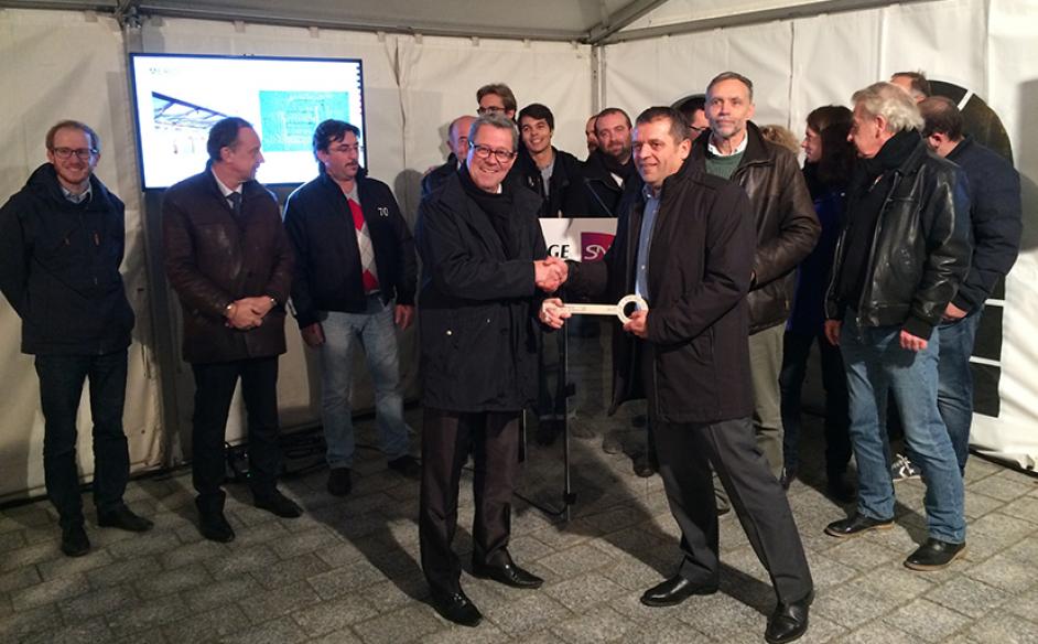Eiffage Génie civil remet les clés de la gare Rosa-Parks