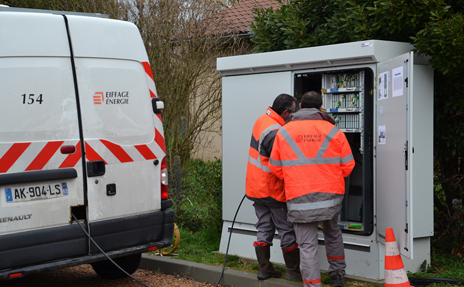 Eiffage Énergie en charge de la maintenance de la fibre optique des habitants de l'Ain