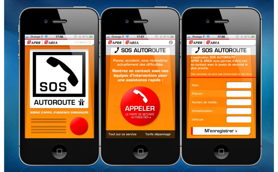 APRR : 500 000 téléchargements pour SOS Autoroute !