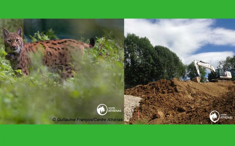 Sponsored by Eiffage, the Athenas Lynx Protection Center has solid foundations for its extension