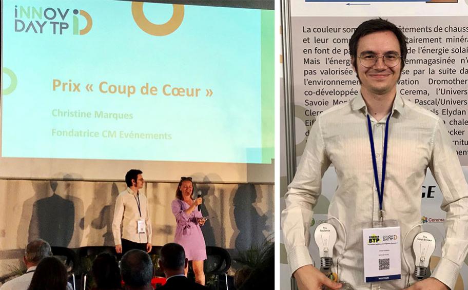 Dromotherm® wins the "Resilience" and "Coup de Coeur" awards at Innov Day TP