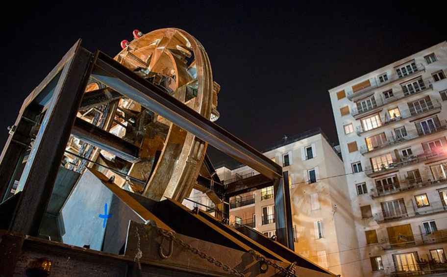 Eiffage Énergie takes part in transporting the TBM for Paris Metro Line 14