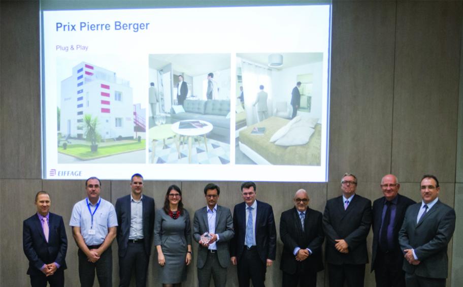 Cérémonie de remise des prix des trophées de l'innovation Eiffage
