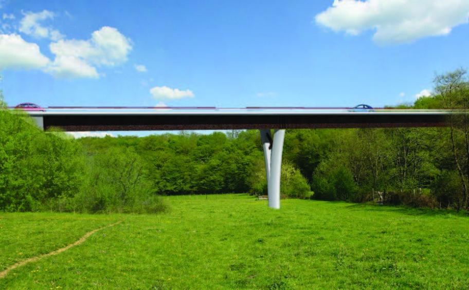 Génie civil et Métal en groupement sur le viaduc de la Scyotte
