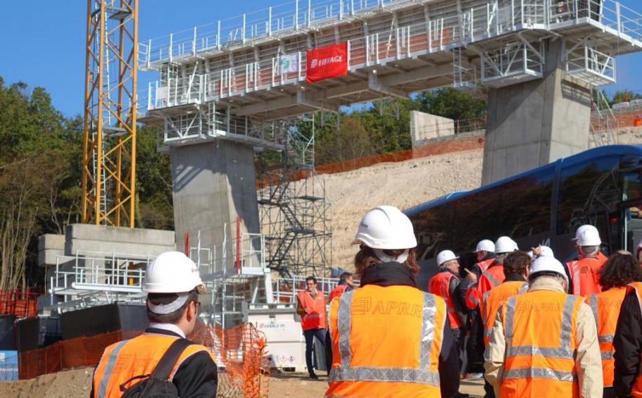 Liaison A89-A6 : visite de presse pour chantier stratégique