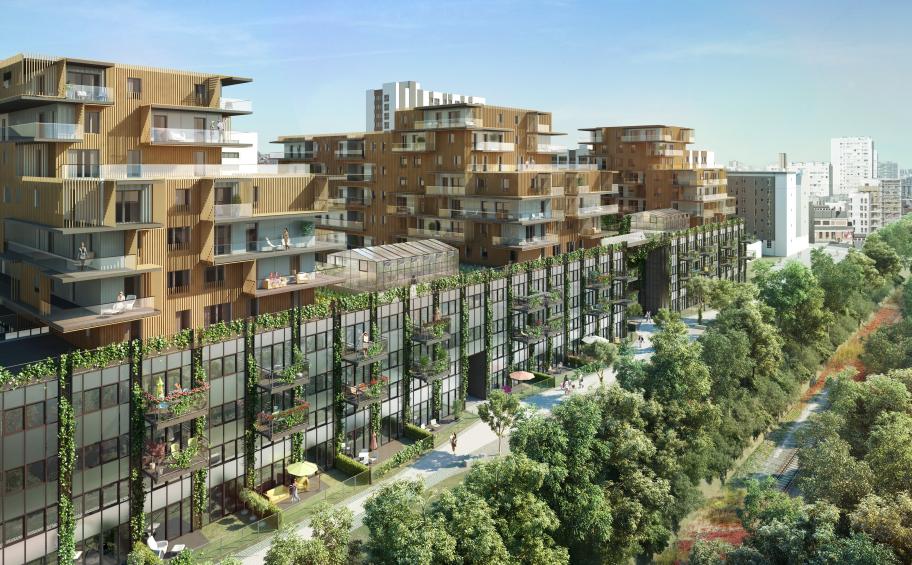The real estate project "L’imprimerie" is a part of prize-winners of the competition Parisculteurs season 2 thanks to the initiative UrbAgri